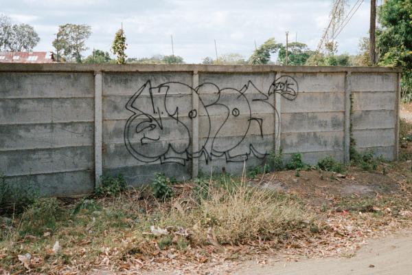 Adios throwie. Photo: Carlos Jaramillo