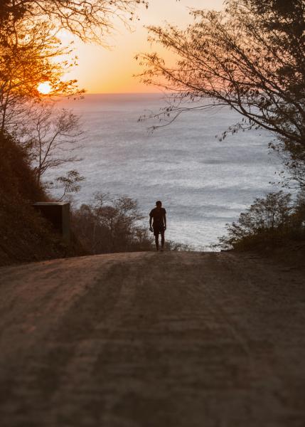 As the sun sets slowly in the west we bid a fond farewell to all the friends we've made... and, with a touch of melancholy, we look forward to the time when we will all be together again. Photo: Brian Kelley