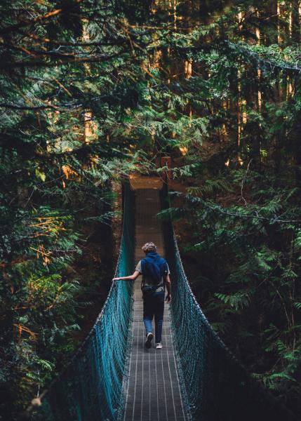 Adios participant Tucker Phillips exploring Sombiro Beach.